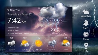 新聞與氣象中文版 天氣即時預報app 每小時降雨天氣預測精準 screenshot 7
