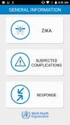 WHO Zika App screenshot 1