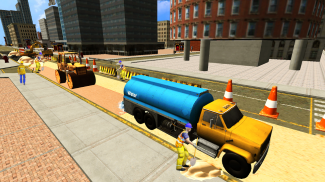 New York City Road Construction: construction game screenshot 4