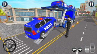Grand Police Transport Truck screenshot 5