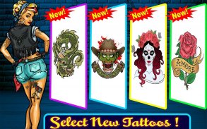 Ink Tattoo Maker Games: Design Tattoo Games Studio screenshot 0