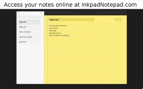 Inkpad - الملاحظات والقوائم screenshot 7