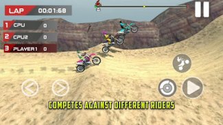 Moto Yarışı MX Aşırı screenshot 0