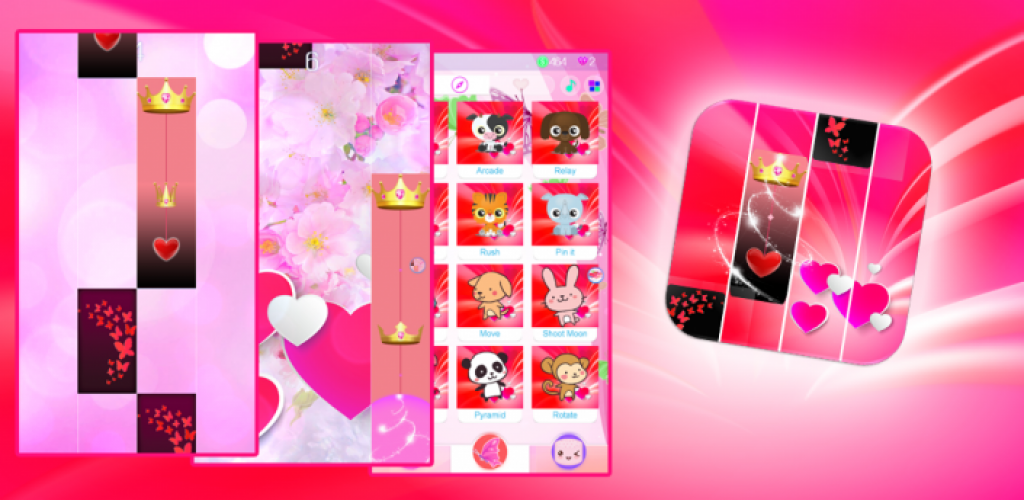 Lovely Heart Piano Tiles APK para Android - Download