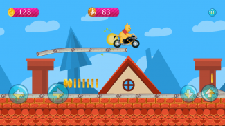 Winnie The Pooh Bike Race screenshot 1