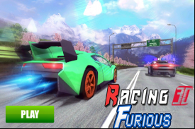 Furious Racing 3D screenshot 1