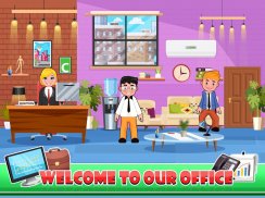 Pretend Play Office: Fun Life screenshot 4