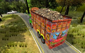 Hill Cargo Truck Driving Game screenshot 2