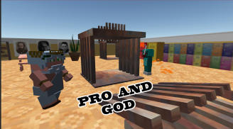 Noob Vs Pro : Zombie monster school screenshot 4