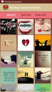 Emotion Stickers Quotes screenshot 4