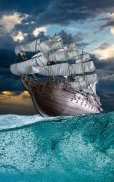 Sailing Ship Live Wallpaper screenshot 7