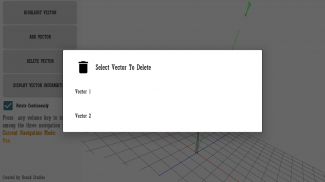 3D Vector Calculator screenshot 3