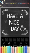 Chalkboard Sign Maker screenshot 5