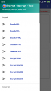 Encrypt - Decrypt - Converter : All in one screenshot 1