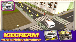 IceCream Delivery Truck Sim 3D screenshot 13