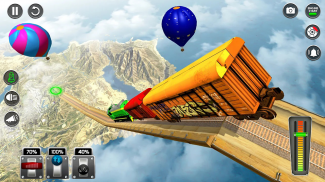 Mega Ramp Train Stunt Game screenshot 2