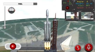 Space Rocket Launch & Landing screenshot 0