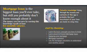 Guia de hipoteca e calculadora screenshot 0