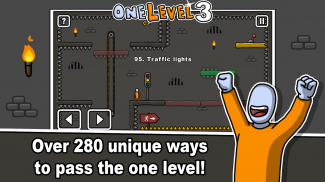 One Level 3: Stickman Jailbreak screenshot 2