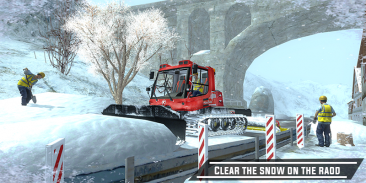 City Heavy Snow Excavator Simulator 3D screenshot 3