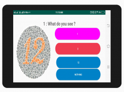 Color blindness test screenshot 4