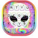 Alien Tie Dye Keyboard Theme