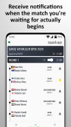 Squash Live Score with live matches notifications screenshot 0