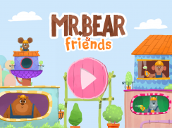 Mr. Bear & Friends: Construction Puzzle for Kids screenshot 1