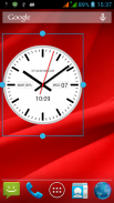 White Analog Clock-7 screenshot 2