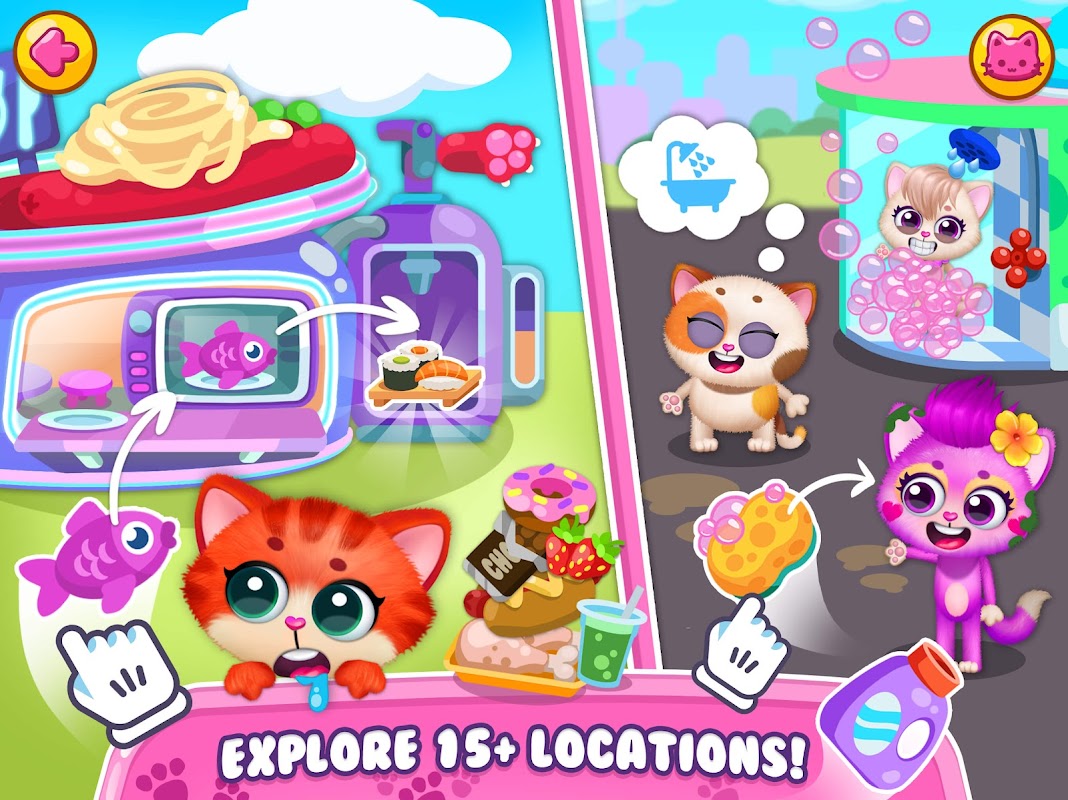 Little Kitty Town - Collect Cats & Create Stories - Download APK untuk  Android | Aptoide