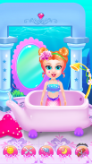 Princess Mermaid At Hair Salon screenshot 3