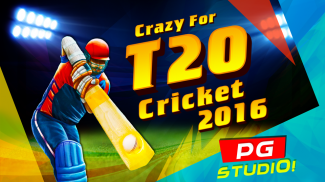 Crazy for T20 Cricket 2016 screenshot 0