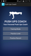 Push Ups Coach screenshot 0