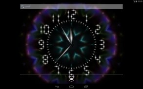 Shiny Clock Live Wallpaper screenshot 1