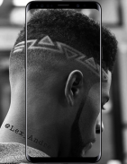 Black Men Line Hairstyle screenshot 4