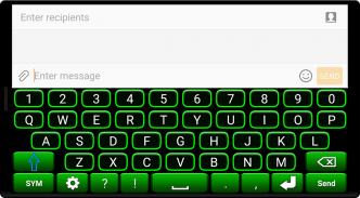 Green Neon Keyboard screenshot 4