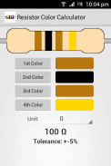 Resistor Color Calculator screenshot 0