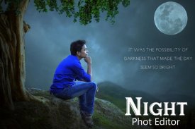 Night Photo Editor - Photo Frame screenshot 2