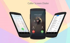 Caller Dialer schermo screenshot 1