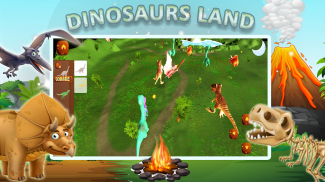 DINOSAURS WORLD GAMES : Dinosaurs Zoo Journey screenshot 1