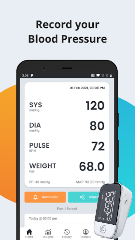 smart blood pressure app