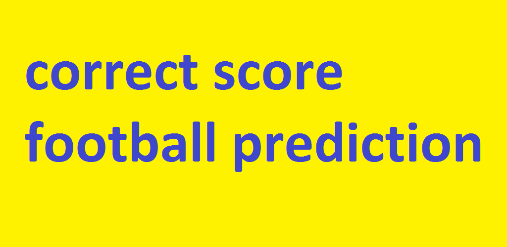 Correct score predictions