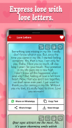 Love Messages for Girlfriend ♥ Flirty Love Letters screenshot 5