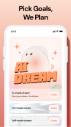 Dreamfora: AI Goal Setting screenshot 1