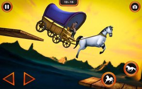 Xtreme Horse Cart Riding Games: 3D Sky Driving 🏇 screenshot 0