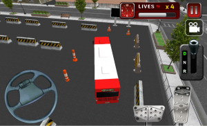 3D ônibus parking simulador screenshot 6