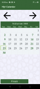 Календарь Хиджри (Исламская дата) screenshot 1