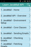 Learn JavaMail API screenshot 0