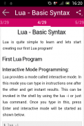 Learn Lua screenshot 1