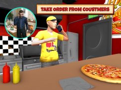 Fast Food Delivery Bike Game screenshot 0